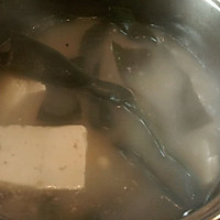 鲜虾海带豆腐汤(预防乳腺癌)附快熬高汤的做法的做法图解4