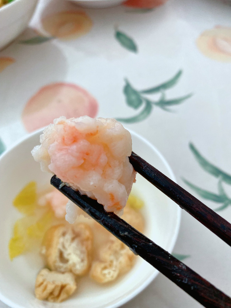 翡翠虾滑的做法