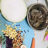 #麦子厨房#美食锅出品：冬瓜鲜虾卷的做法图解1