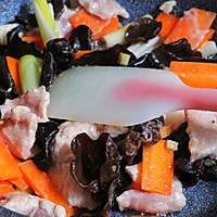 肉片木耳炒山药#膳魔师JBG便当盒#的做法图解4