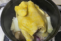 珐琅锅盐焗鸡的做法