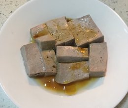 清蒸黑豆腐的做法