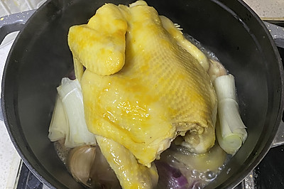 珐琅锅盐焗鸡