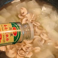 #一周减脂不重样#减脂刮油❗️巨鲜美的冬瓜口蘑汤！的做法图解5