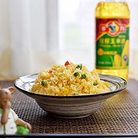 #万物生长 营养尝鲜#时蔬蛋炒饭的做法图解10