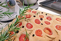 油画一般的迷迭香佛卡夏Focaccia♪的做法