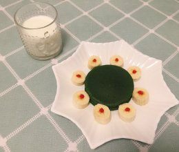 菠菜鸡蛋饼（早餐3）的做法