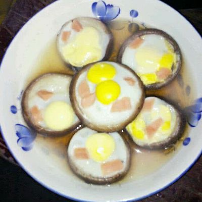 香菇酿蛋