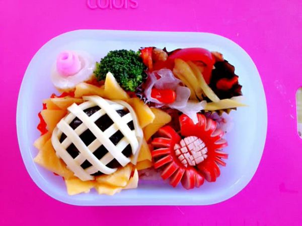 向日葵可爱便当