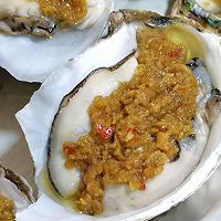 #吃出健康，解决假胖#《蒜香飘溢烤生蚝》的做法图解4