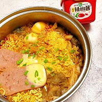 #暖冬酱在手，嗨吃部队锅#韩式部队锅的做法图解10