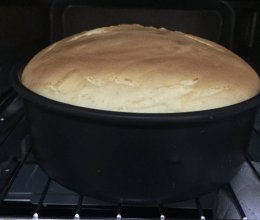 八寸戚风蛋糕的做法