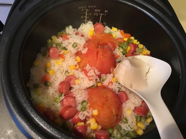 整颗番茄饭的做法图解4