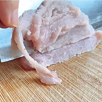 宜赏可食木槿滑肉汤的做法图解7
