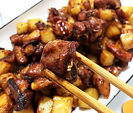 红烧土豆排骨的做法
