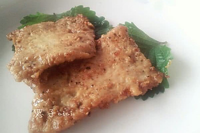 香煎猪扒