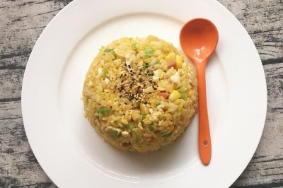 金银蛋炒饭