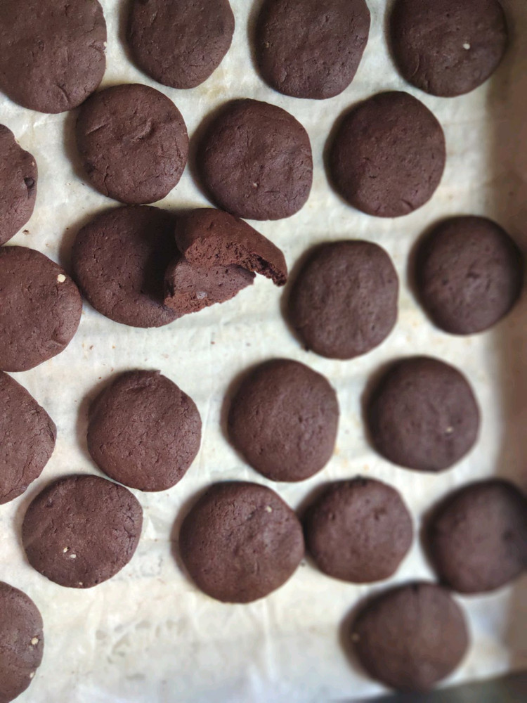 巧克力饼干（纯可可粉）的做法