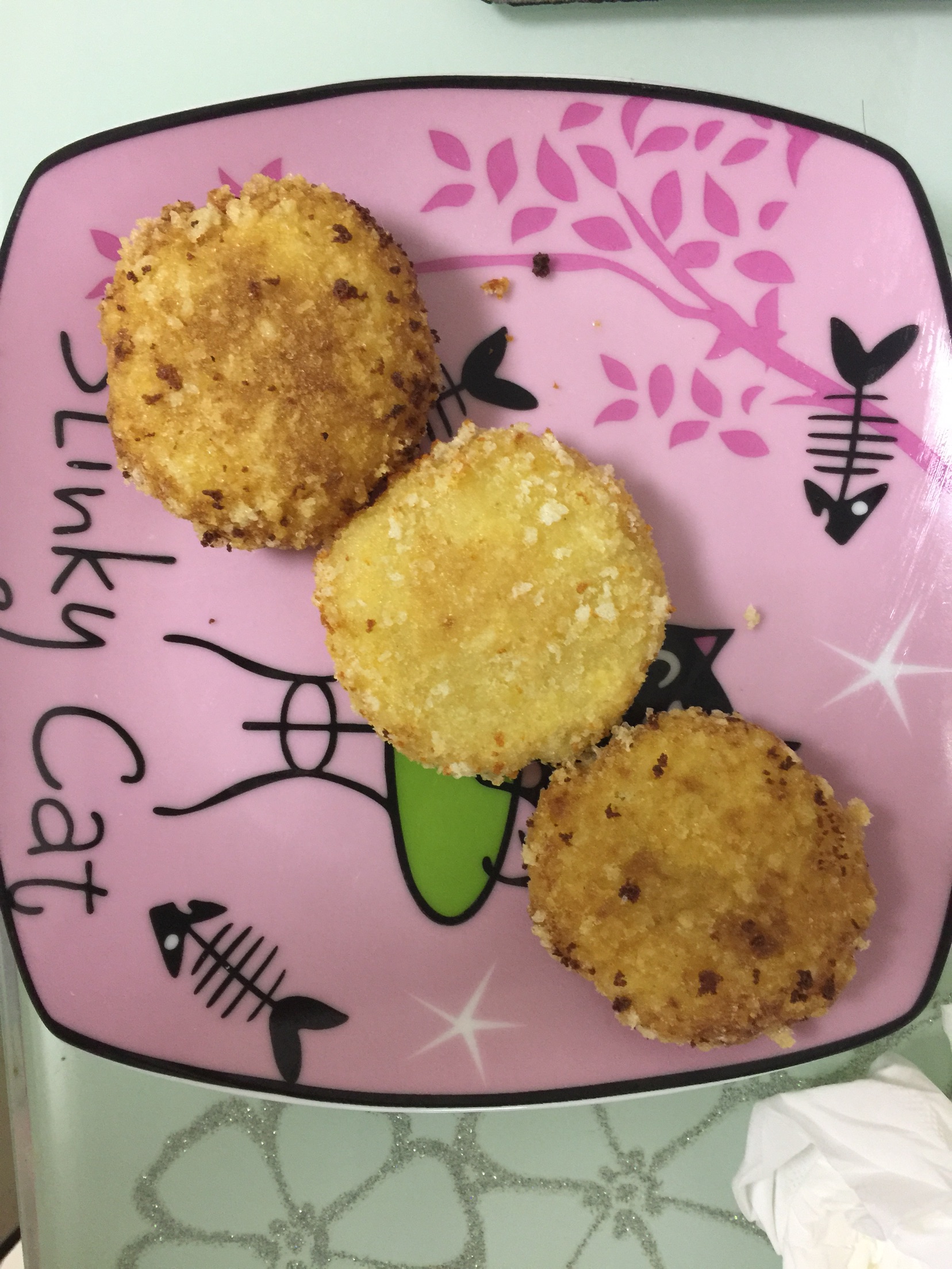 Deep fried potato cake