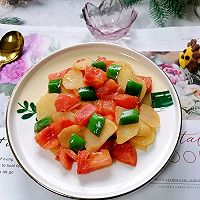 #刘畊宏女孩减脂饮食#西红柿土豆片的做法图解10