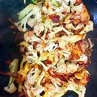干锅花菜的做法图解8