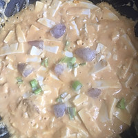 蟹黄豆腐~不用收拾洗不会也能拿过来就做的做法图解4