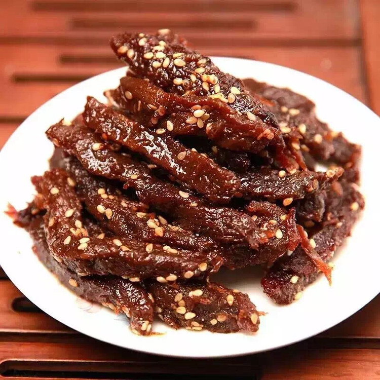 四川味麻辣肉干的做法