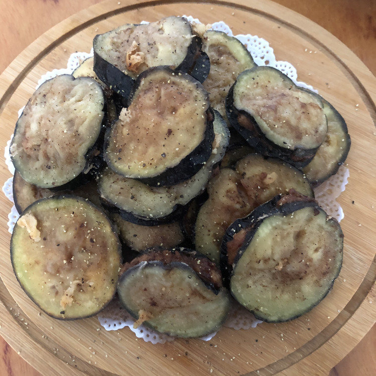 茄子饼的做法