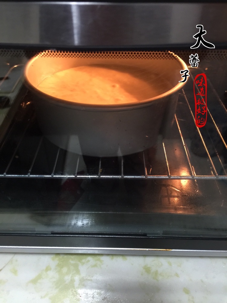 新手8寸戚风蛋糕的做法图解14