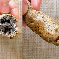 #带着美食出去浪#黑芝麻红枣手指麻薯的做法图解5