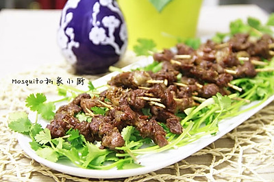 烤牙签羊肉（家庭烤箱版）【Mosquito私家小厨】