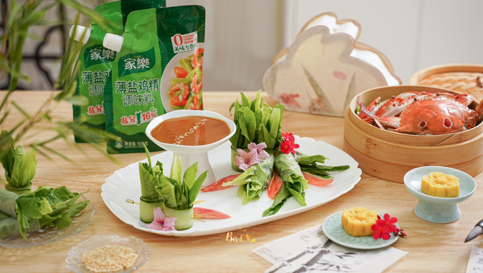 清脆爽口开胃菜【麻酱油麦菜】