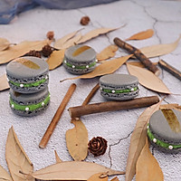 秋意“龙”浓马卡龙#暖色秋季##马卡龙·奶油蛋糕看过来#的做法图解19