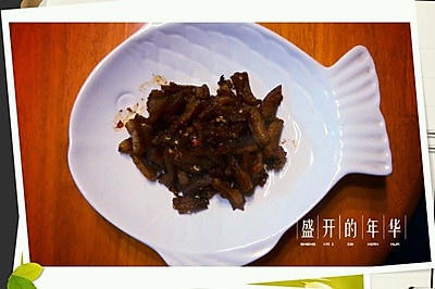 啤酒孜然肉皮