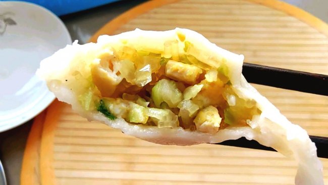 白菜豆腐水饺的做法