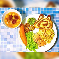 #美味开学季#轩的不重样早餐1320的做法图解11