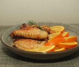 香橙烤鸡翅，用一道菜征服全家人的胃的做法