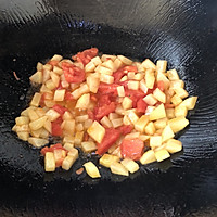 东北番茄土豆疙瘩汤的做法图解3