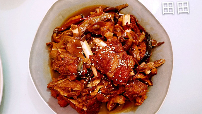 干豆角香菇炖排骨