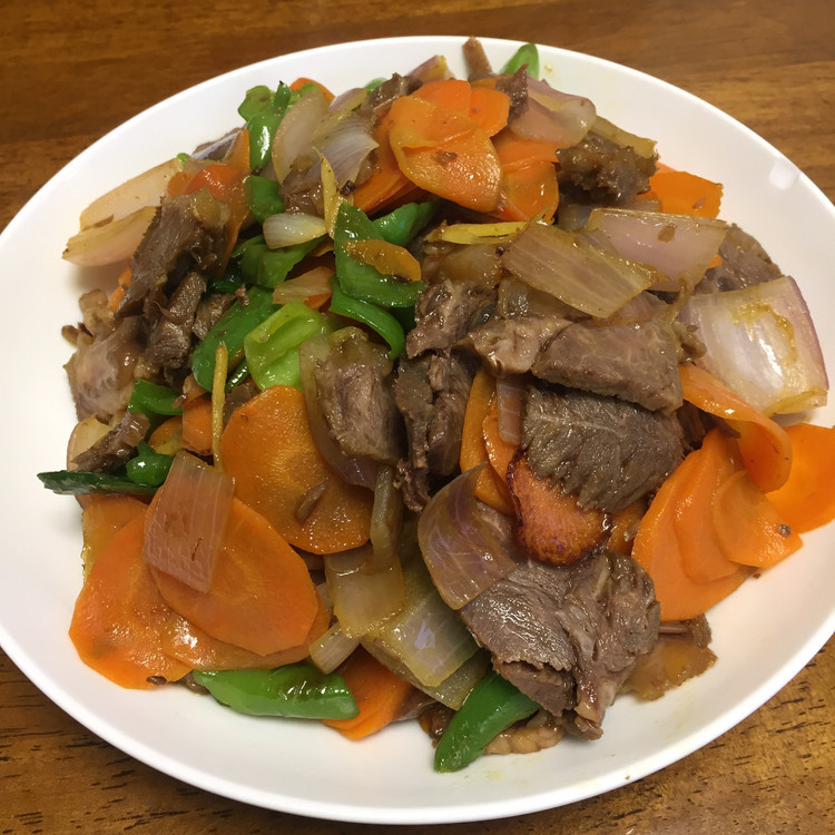 超级快手又好吃的回锅牛肉的做法