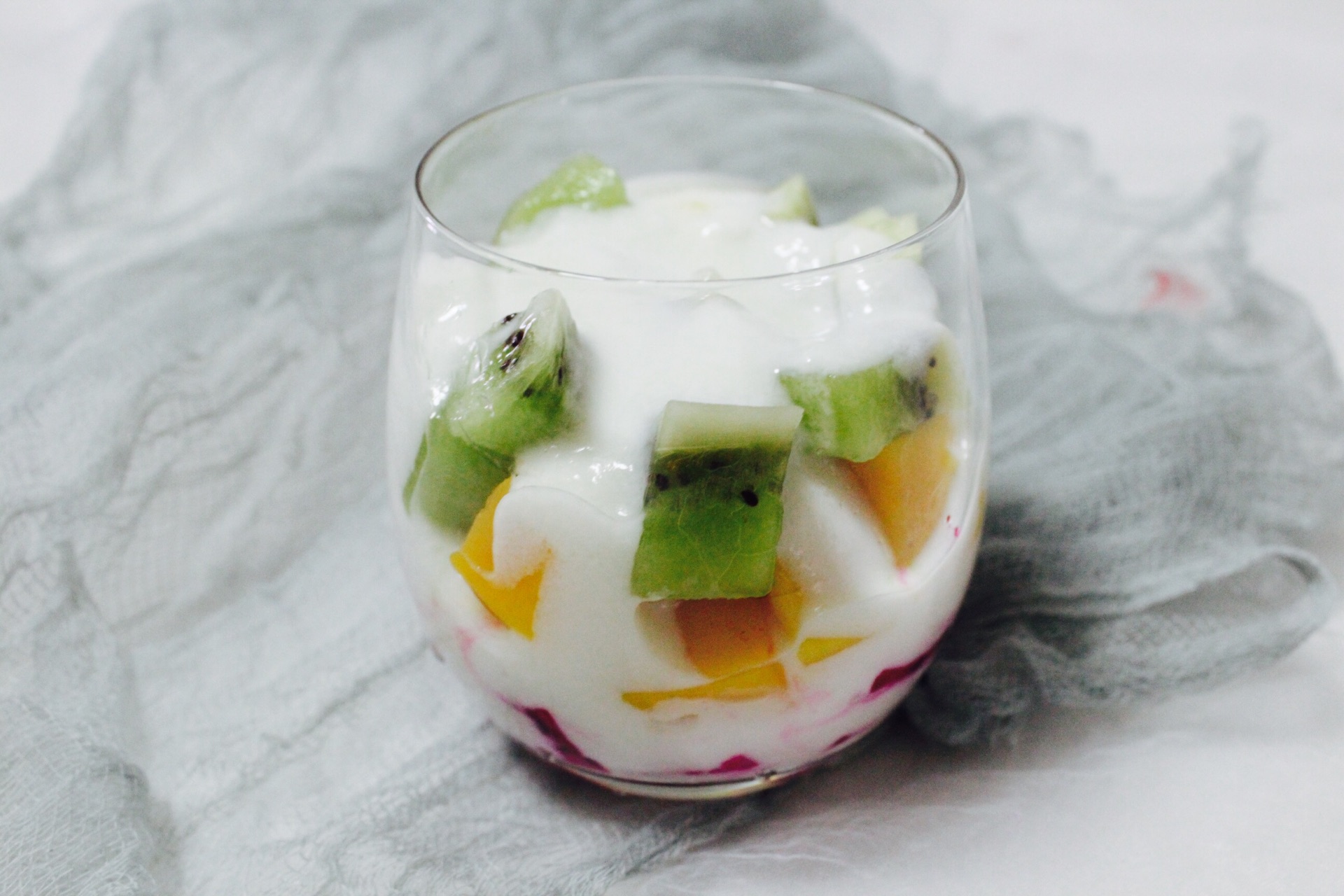 水果酸奶怎么做_水果酸奶的做法_小跳蛙love_豆果美食