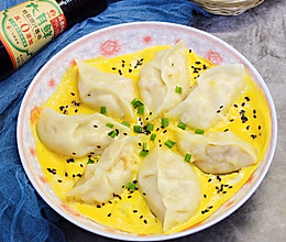 有颜值有内涵的抱蛋虾饺～早餐两步走的做法