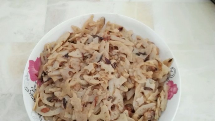 莲藕炒肉