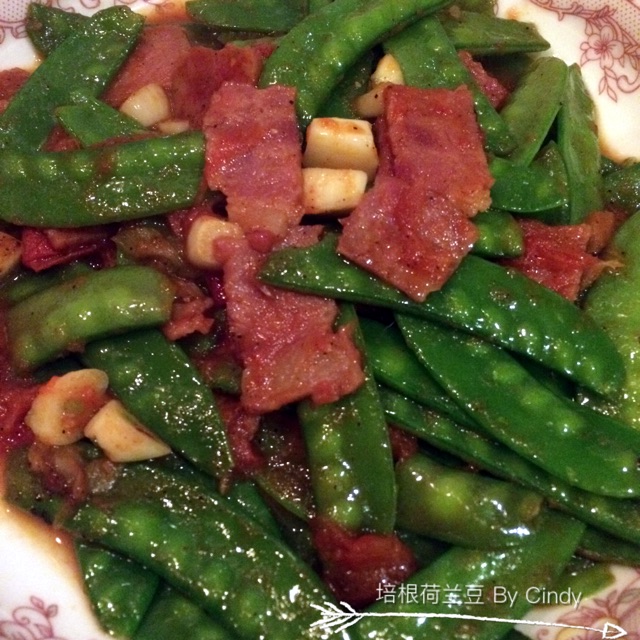 培根荷兰豆