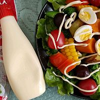 #321沙拉日#减脂蔬菜水果沙拉的做法图解7