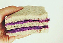 紫薯三明治的做法