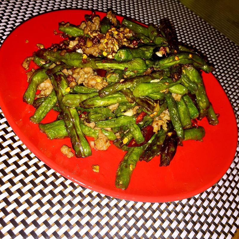 Stir fried beans