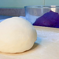 绵密香浓紫薯奶酪包的做法图解3