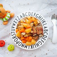 红烧排骨烩饭·辅食的做法图解9