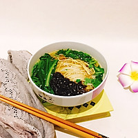 豆香紫菜鸡汤面#2018年我学会的一道菜#的做法图解10